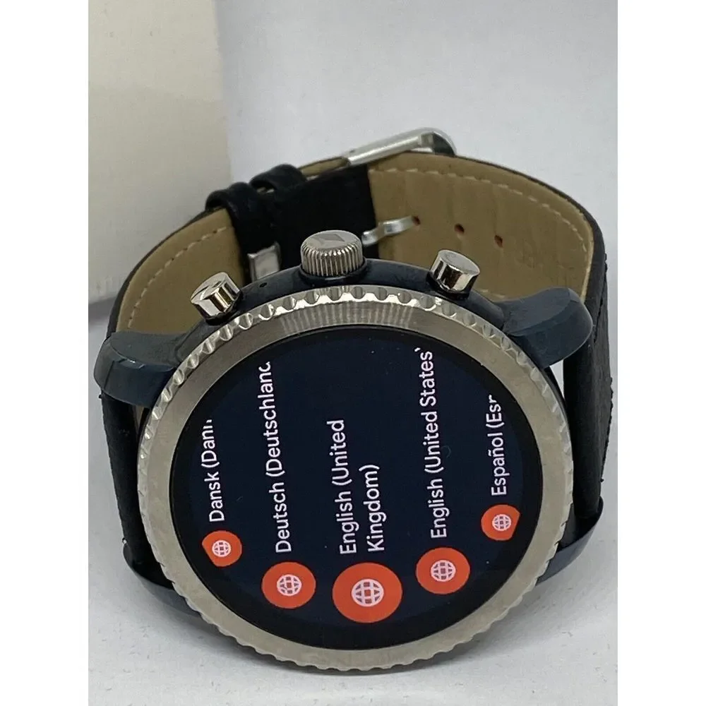 Fossil Gen 3 Authentic Genuine Smart Watch Custom Band FTW4004 LT60